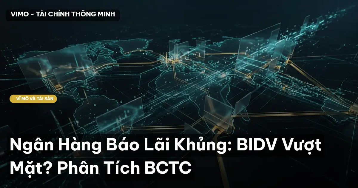 Ngân Hàng Báo Lãi Khủng: BIDV Vượt Mặt? Phân Tích BCTC