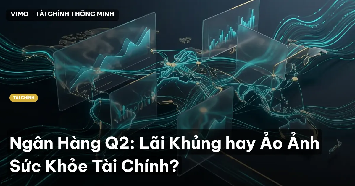 Ngân Hàng Q2: Lãi Khủng hay Ảo Ảnh Sức Khỏe Tài Chính?