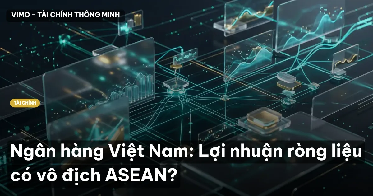 Ngân hàng Việt Nam: Lợi nhuận ròng liệu có vô địch ASEAN?