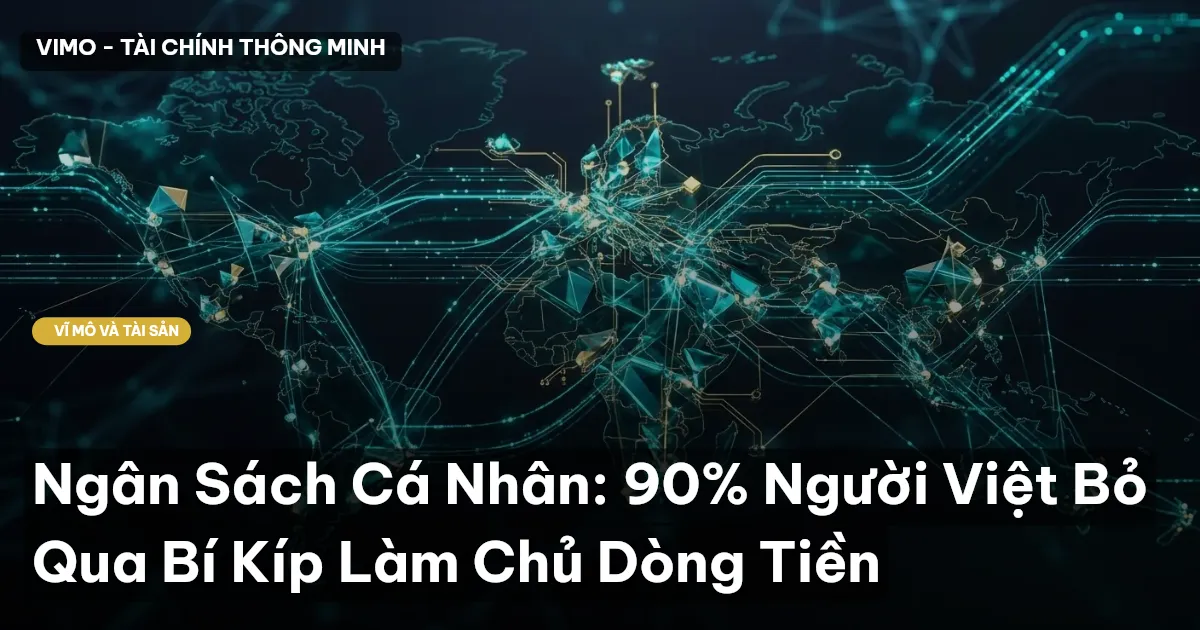 Ngân Sách Cá Nhân: 90% Người Việt Bỏ Qua Bí Kíp Làm Chủ Dòng Tiền