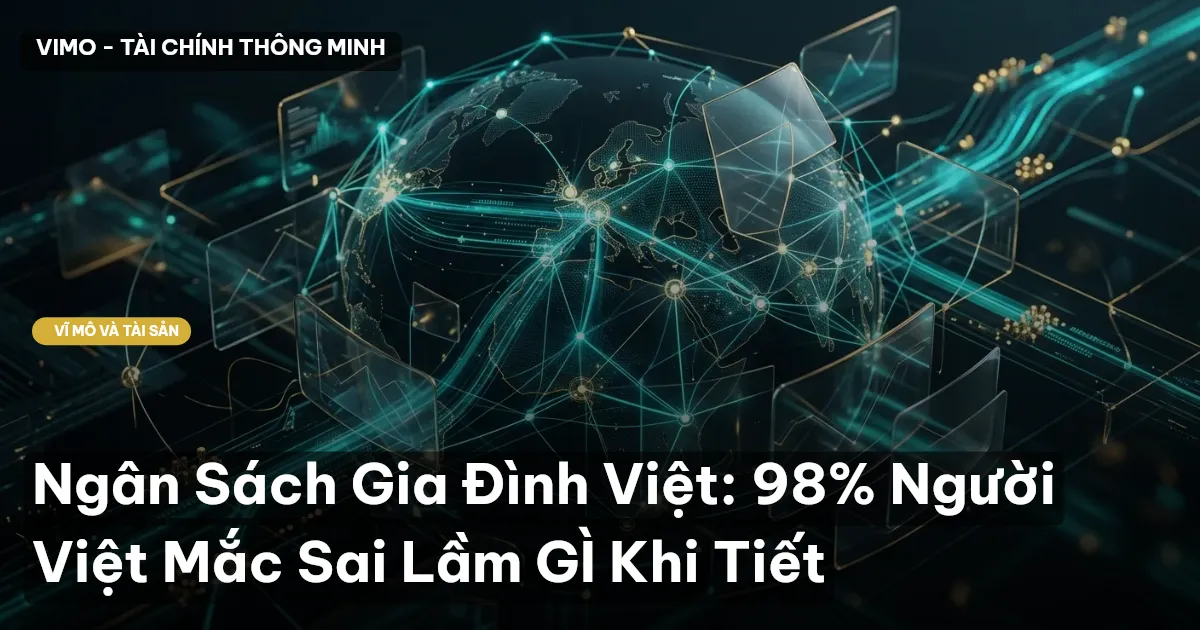Ngân Sách Gia Đình Việt: 98% Người Việt Mắc Sai Lầm GÌ Khi Tiết