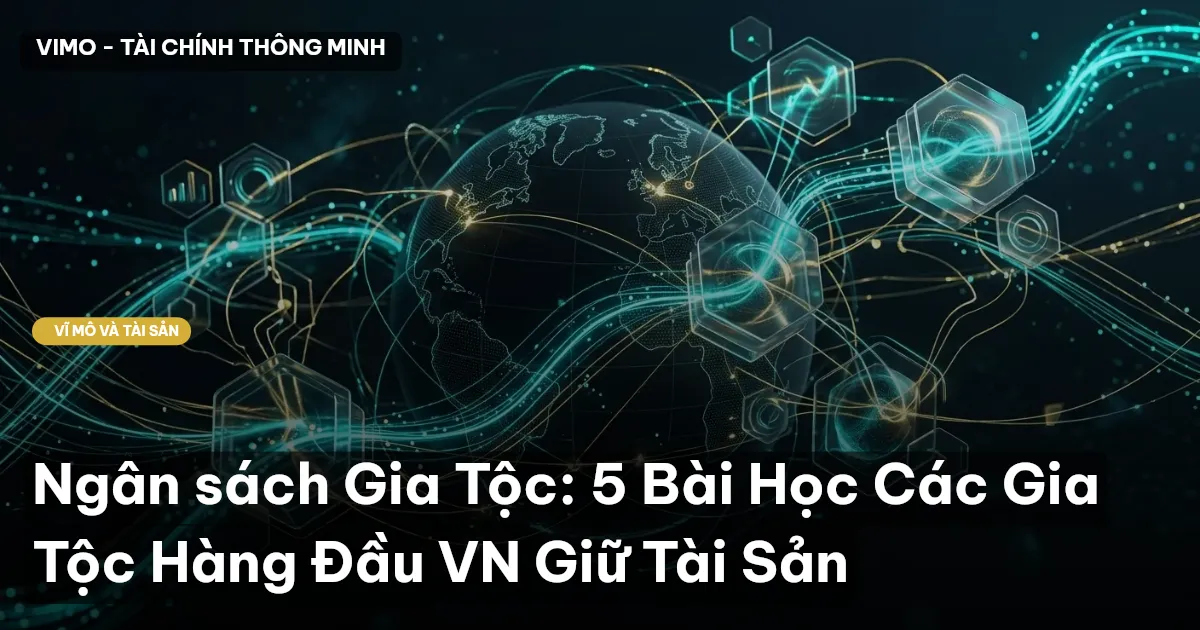 Ngân sách Gia Tộc: 5 Bài Học Các Gia Tộc Hàng Đầu VN Giữ Tài Sản