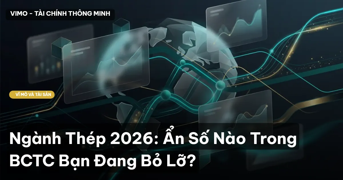 Ngành Thép 2026: Ẩn Số Nào Trong BCTC Bạn Đang Bỏ Lỡ?