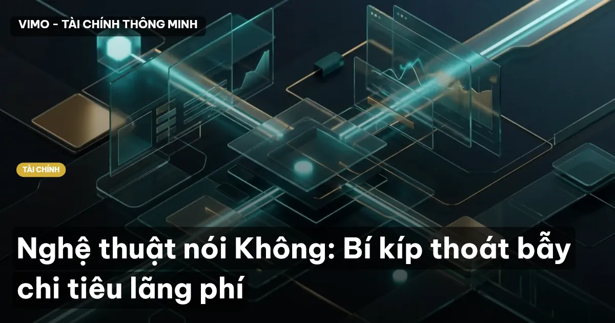 Nghệ thuật nói Không: Bí kíp thoát bẫy chi tiêu lãng phí