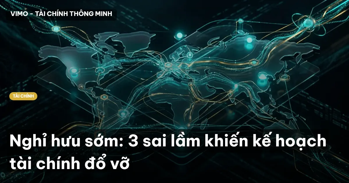 Nghỉ hưu sớm: 3 sai lầm khiến kế hoạch tài chính đổ vỡ