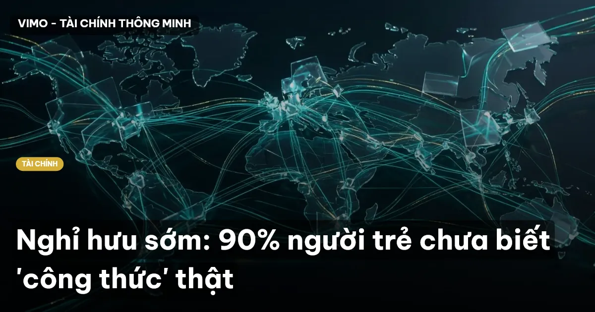 Nghỉ hưu sớm: 90% người trẻ chưa biết 'công thức' thật