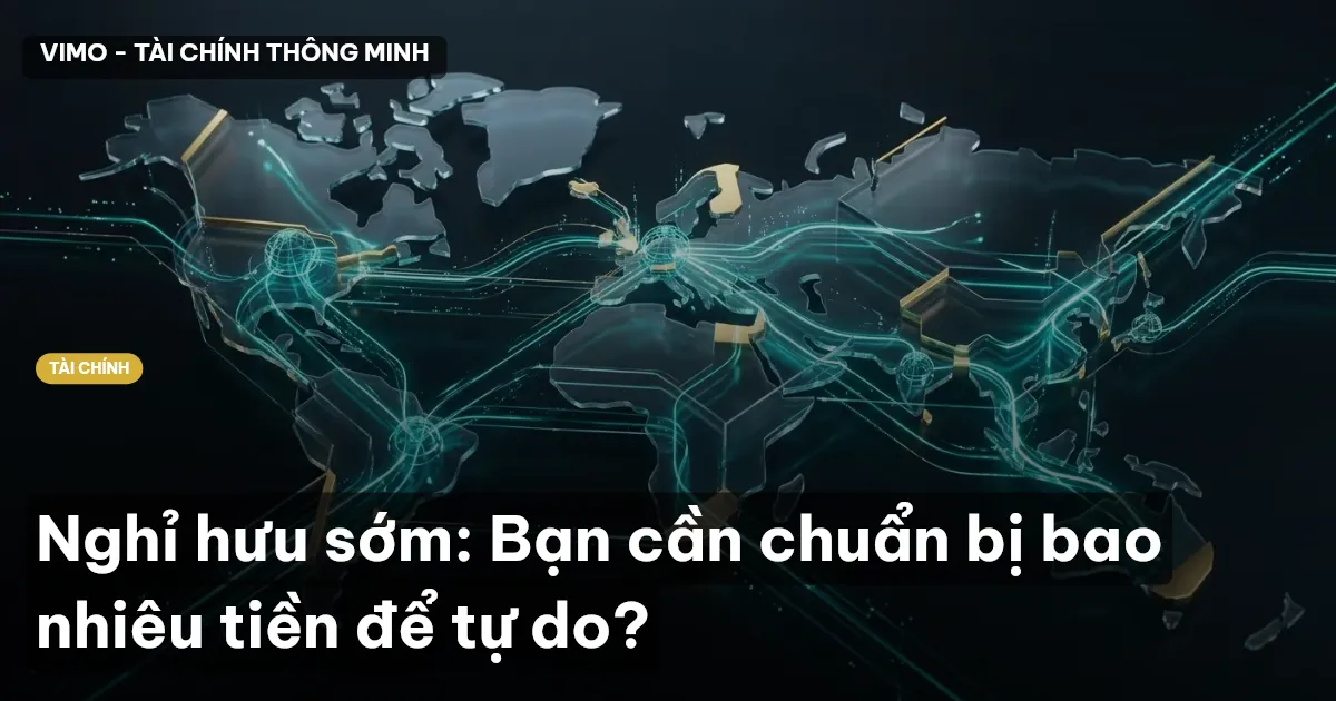 Nghỉ hưu sớm: Bạn cần chuẩn bị bao nhiêu tiền để tự do?