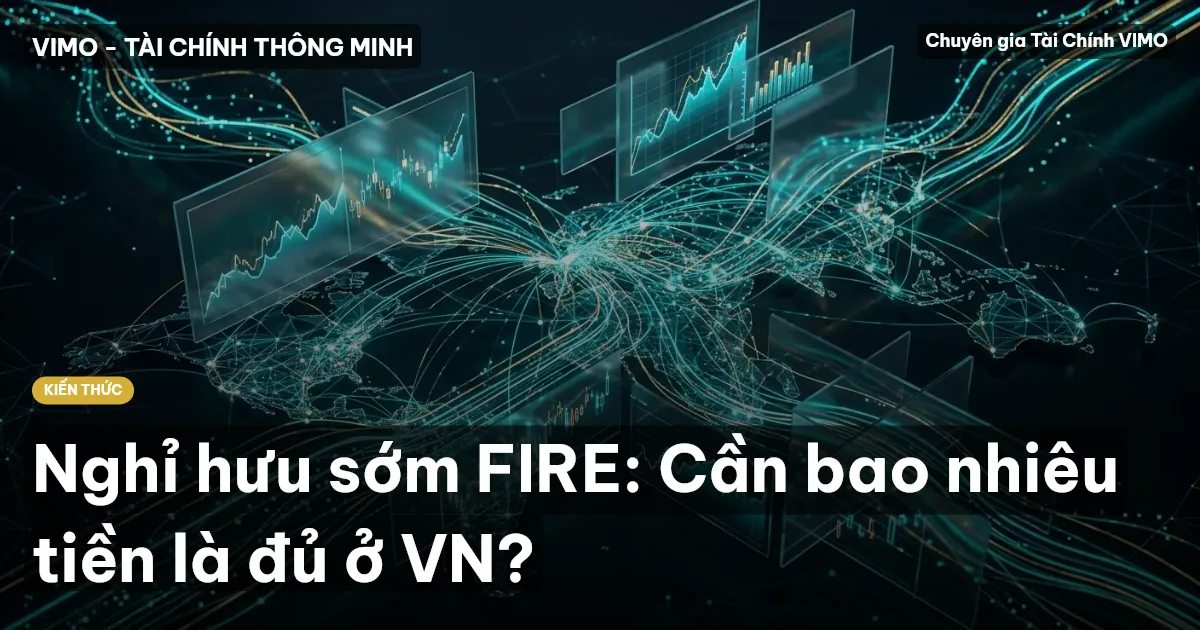 Nghỉ hưu sớm FIRE: Cần bao nhiêu tiền là đủ ở VN?