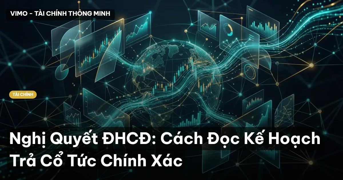 Nghị Quyết ĐHCĐ: Cách Đọc Kế Hoạch Trả Cổ Tức Chính Xác