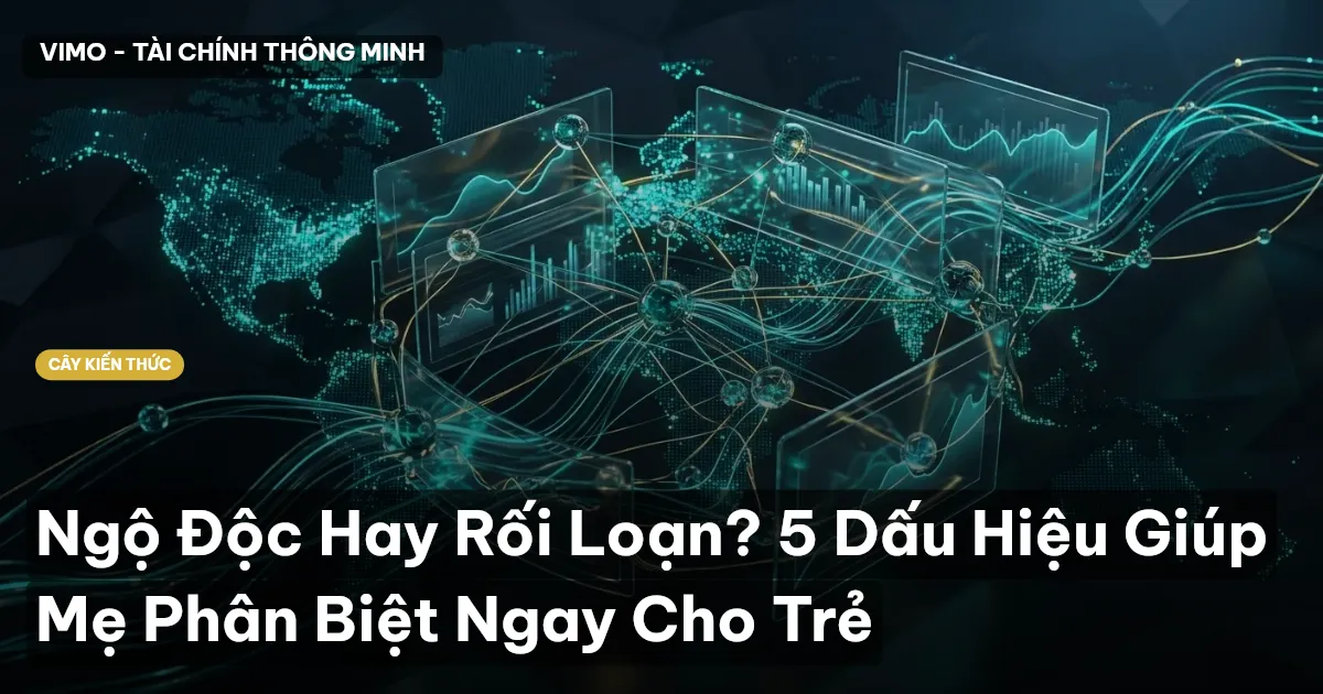Ngộ Độc Hay Rối Loạn? 5 Dấu Hiệu Giúp Mẹ Phân Biệt Ngay Cho Trẻ