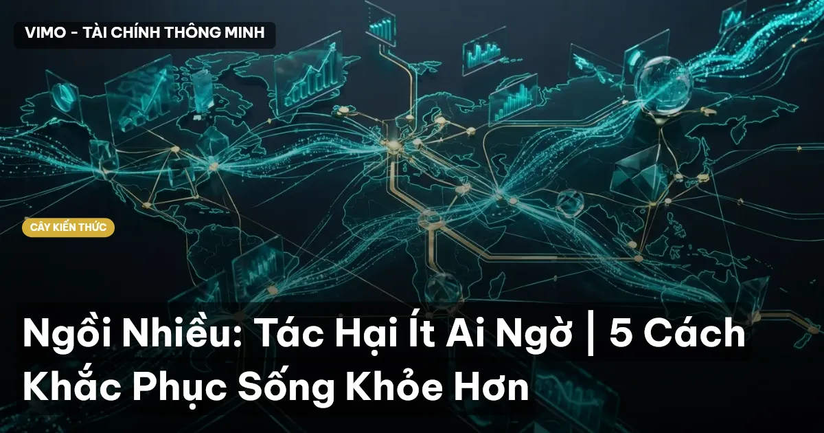 Ngồi Nhiều: Tác Hại Ít Ai Ngờ | 5 Cách Khắc Phục Sống Khỏe Hơn