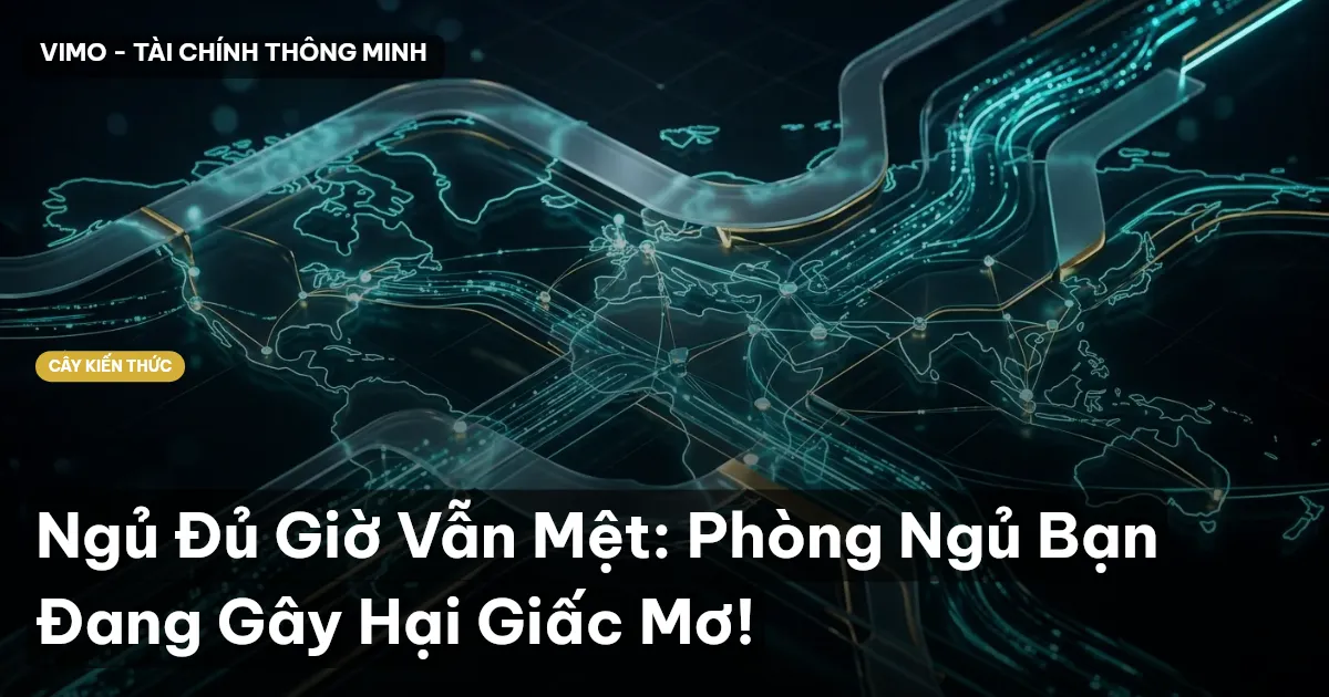 Ngủ Đủ Giờ Vẫn Mệt: Phòng Ngủ Bạn Đang Gây Hại Giấc Mơ!