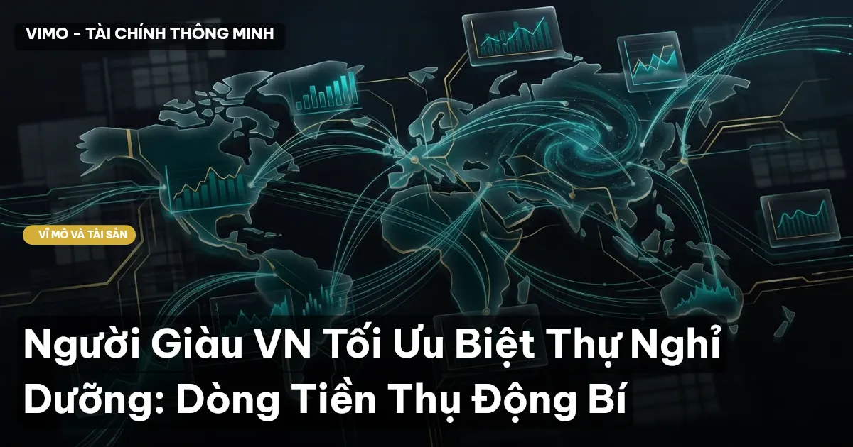 Người Giàu VN Tối Ưu Biệt Thự Nghỉ Dưỡng: Dòng Tiền Thụ Động Bí