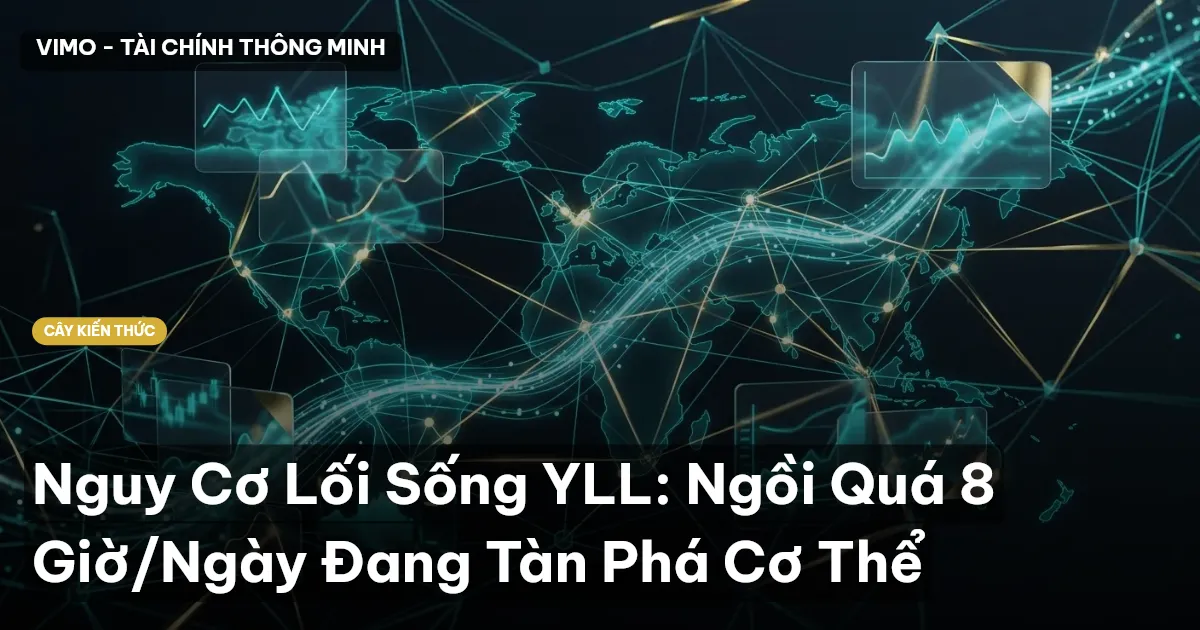 Nguy Cơ Lối Sống YLL: Ngồi Quá 8 Giờ/Ngày Đang Tàn Phá Cơ Thể