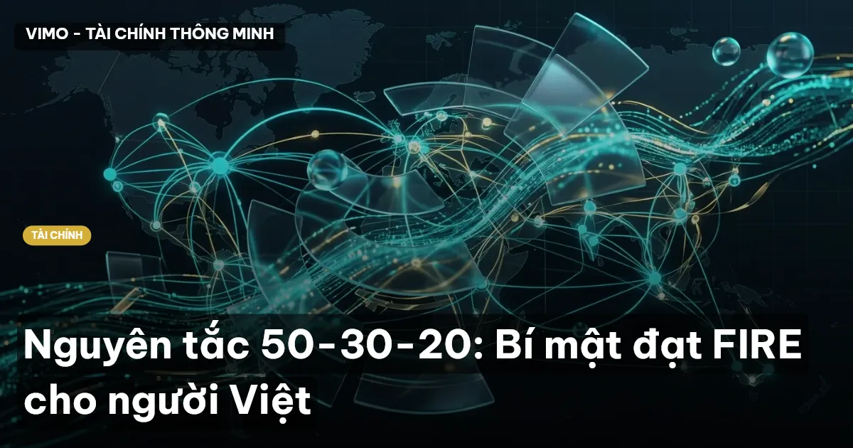 Nguyên tắc 50-30-20: Bí mật đạt FIRE cho người Việt