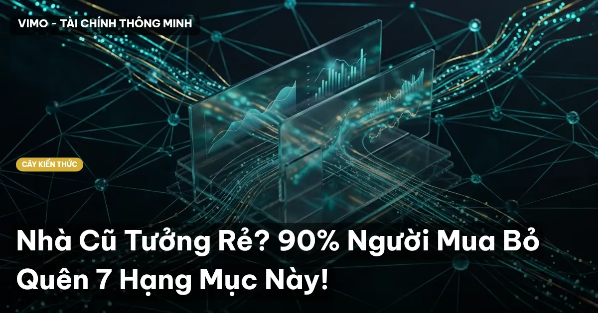 Nhà Cũ Tưởng Rẻ? 90% Người Mua Bỏ Quên 7 Hạng Mục Này!