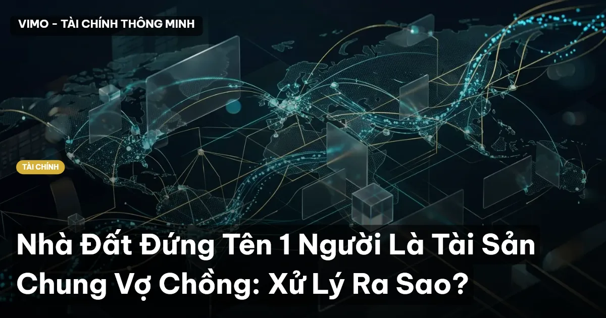 Nhà Đất Đứng Tên 1 Người Là Tài Sản Chung Vợ Chồng: Xử Lý Ra Sao?