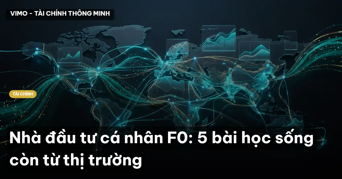 Nhà đầu tư cá nhân F0: 5 bài học sống còn từ thị trường