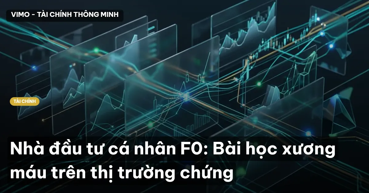 Nhà đầu tư cá nhân F0: Bài học xương máu trên thị trường chứng