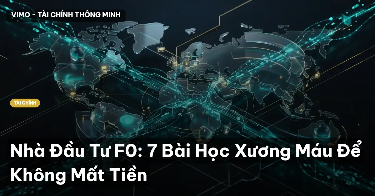 Nhà Đầu Tư F0: 7 Bài Học Xương Máu Để Không Mất Tiền