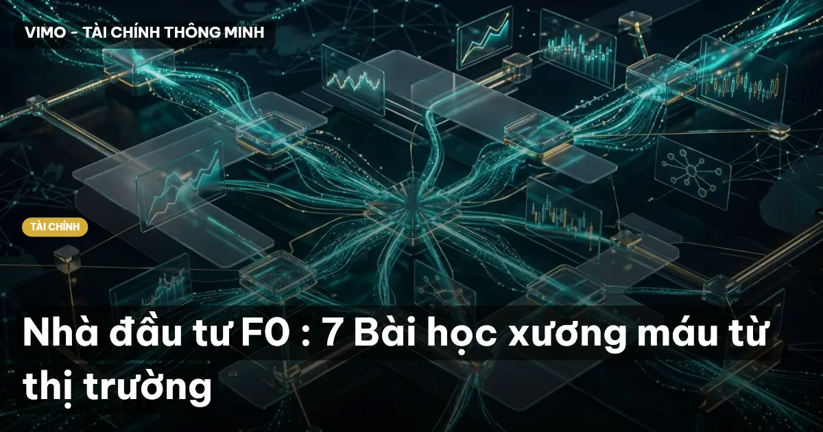 Nhà đầu tư F0 : 7 Bài học xương máu từ thị trường