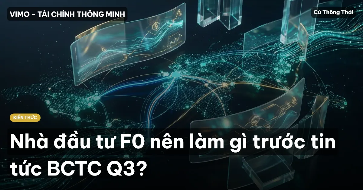 Nhà đầu tư F0 nên làm gì trước tin tức BCTC Q3?