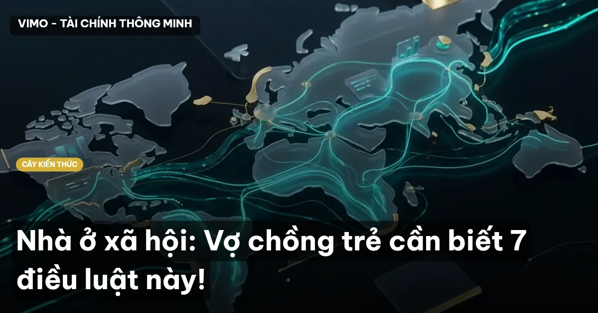 Nhà ở xã hội: Vợ chồng trẻ cần biết 7 điều luật này!