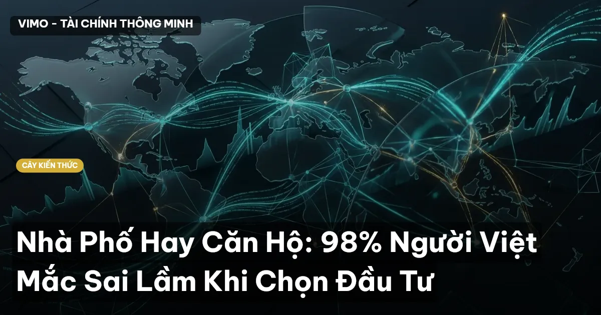 Nhà Phố Hay Căn Hộ: 98% Người Việt Mắc Sai Lầm Khi Chọn Đầu Tư