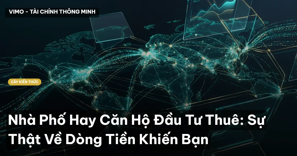 Nhà Phố Hay Căn Hộ Đầu Tư Thuê: Sự Thật Về Dòng Tiền Khiến Bạn