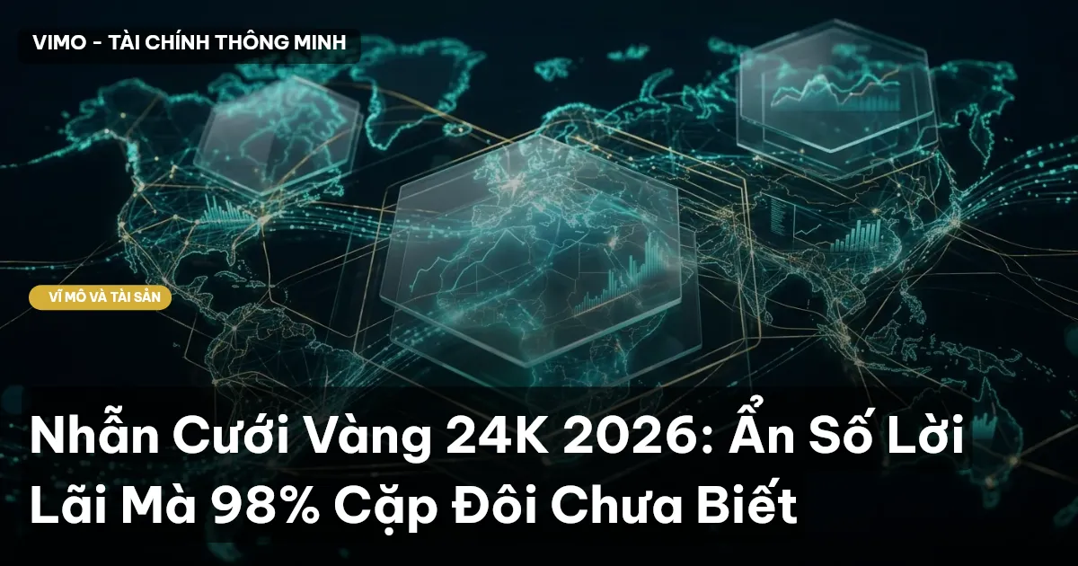 Nhẫn Cưới Vàng 24K 2026: Ẩn Số Lời Lãi Mà 98% Cặp Đôi Chưa Biết