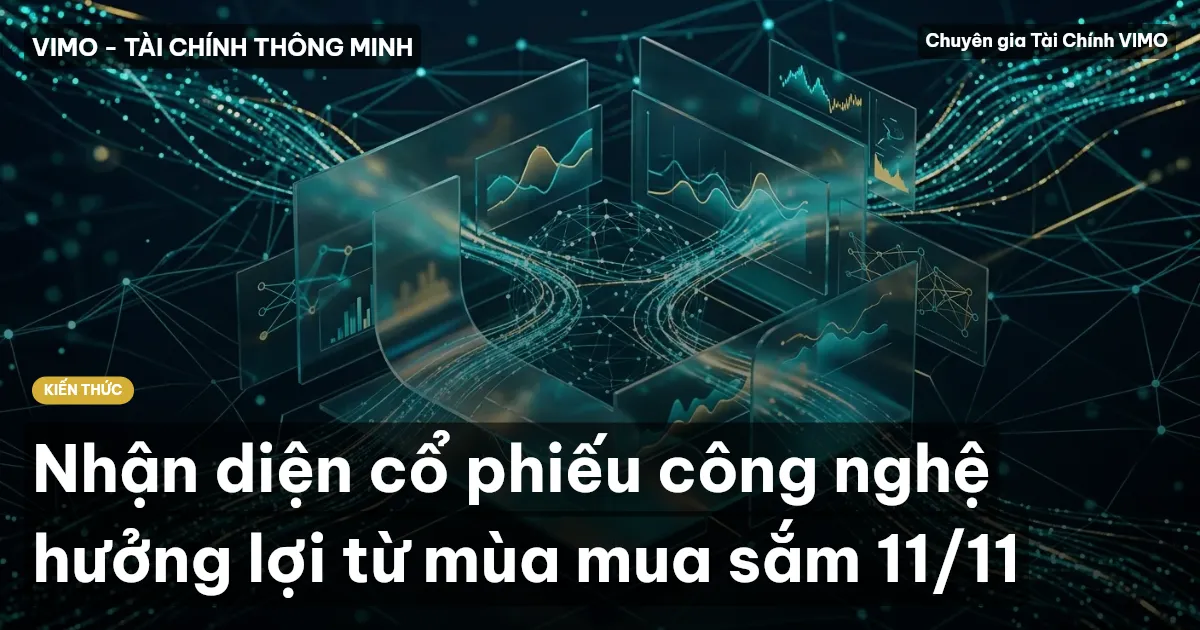 Nhận diện cổ phiếu công nghệ hưởng lợi từ mùa mua sắm 11/11