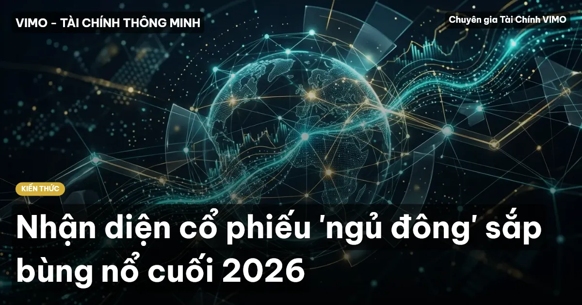 Nhận diện cổ phiếu 'ngủ đông' sắp bùng nổ cuối 2026