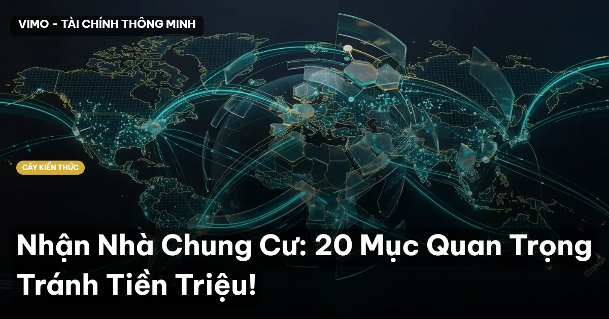 Nhận Nhà Chung Cư: 20 Mục Quan Trọng Tránh Tiền Triệu!