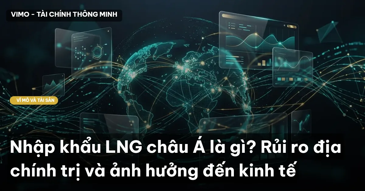 Nhập khẩu LNG châu Á là gì? Rủi ro địa chính trị và ảnh hưởng đến kinh tế