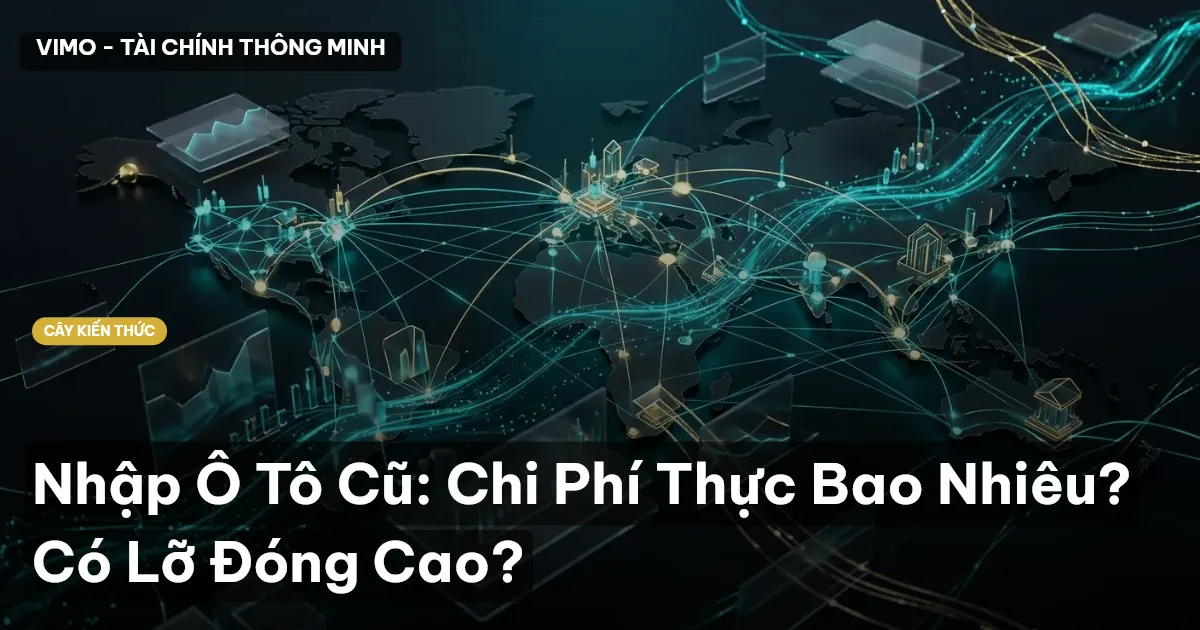 Nhập Ô Tô Cũ: Chi Phí Thực Bao Nhiêu? Có Lỡ Đóng Cao?