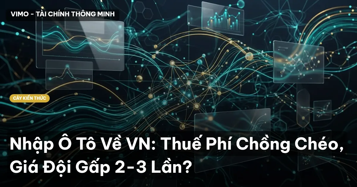 Nhập Ô Tô Về VN: Thuế Phí Chồng Chéo, Giá Đội Gấp 2-3 Lần?