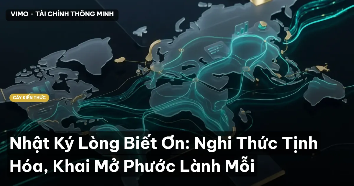 Nhật Ký Lòng Biết Ơn: Nghi Thức Tịnh Hóa, Khai Mở Phước Lành Mỗi