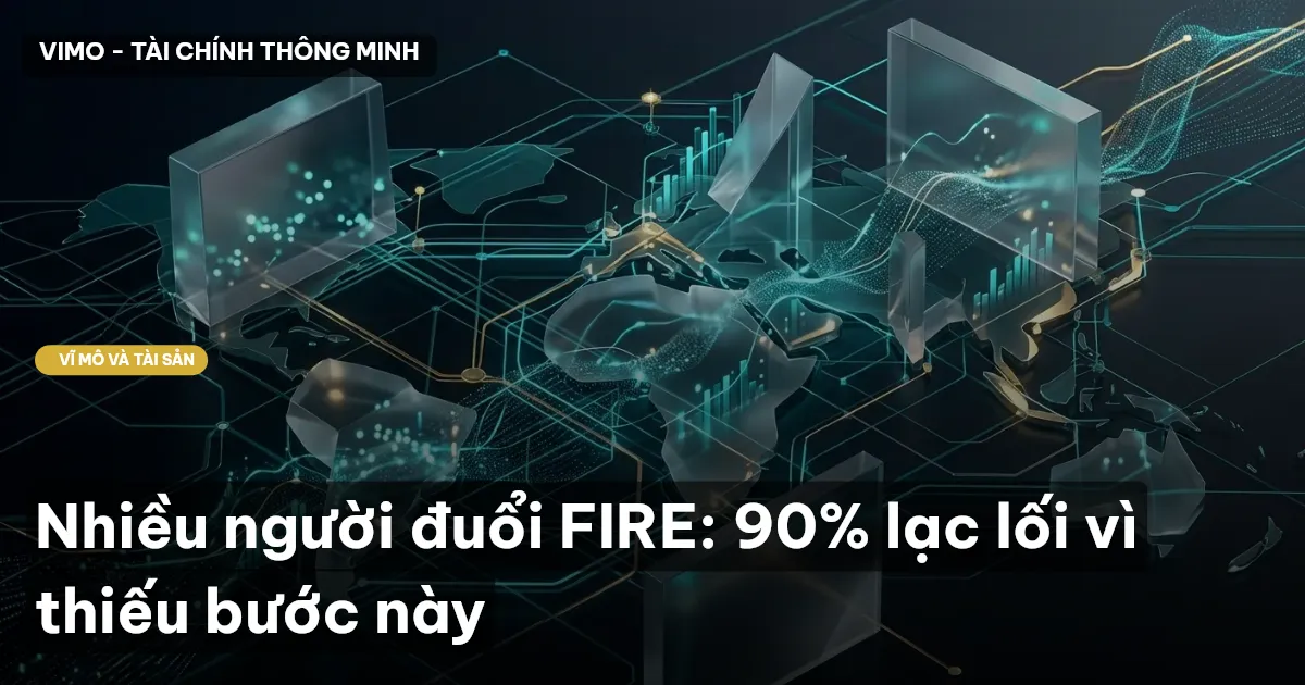 Nhiều người đuổi FIRE: 90% lạc lối vì thiếu bước này