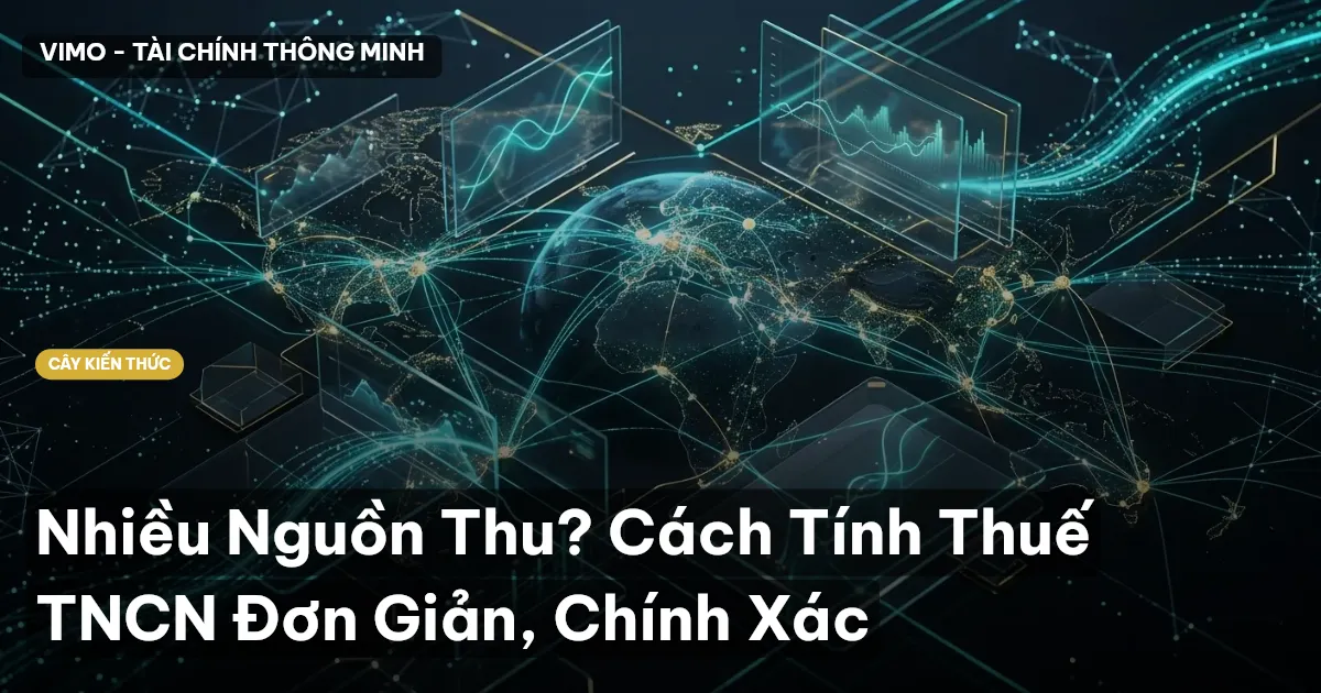 Nhiều Nguồn Thu? Cách Tính Thuế TNCN Đơn Giản, Chính Xác