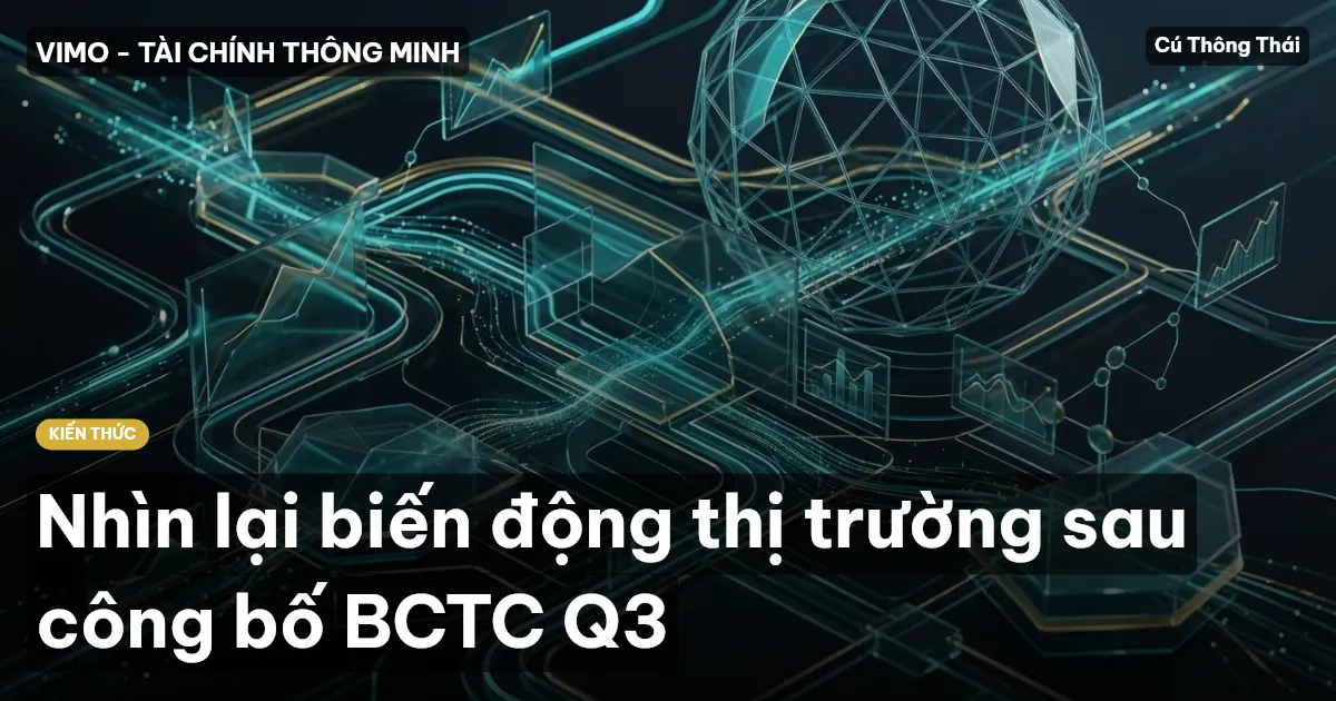 Nhìn lại biến động thị trường sau công bố BCTC Q3