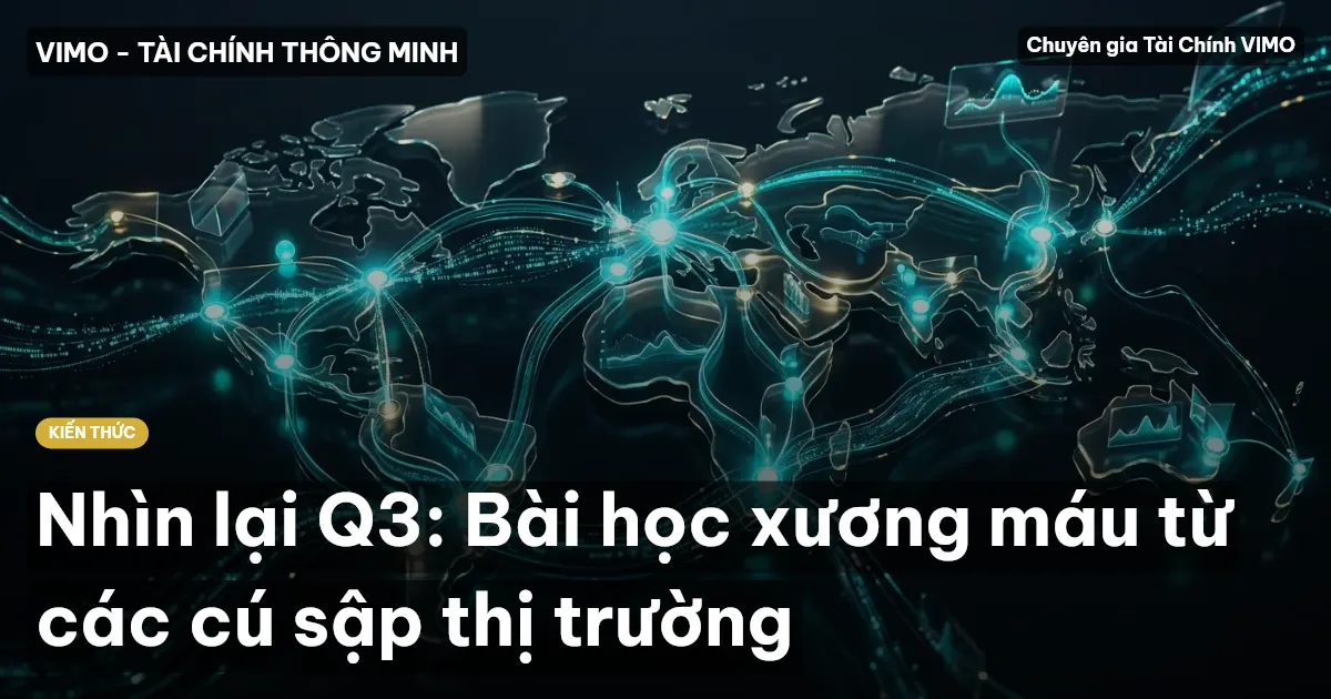Nhìn lại Q3: Bài học xương máu từ các cú sập thị trường