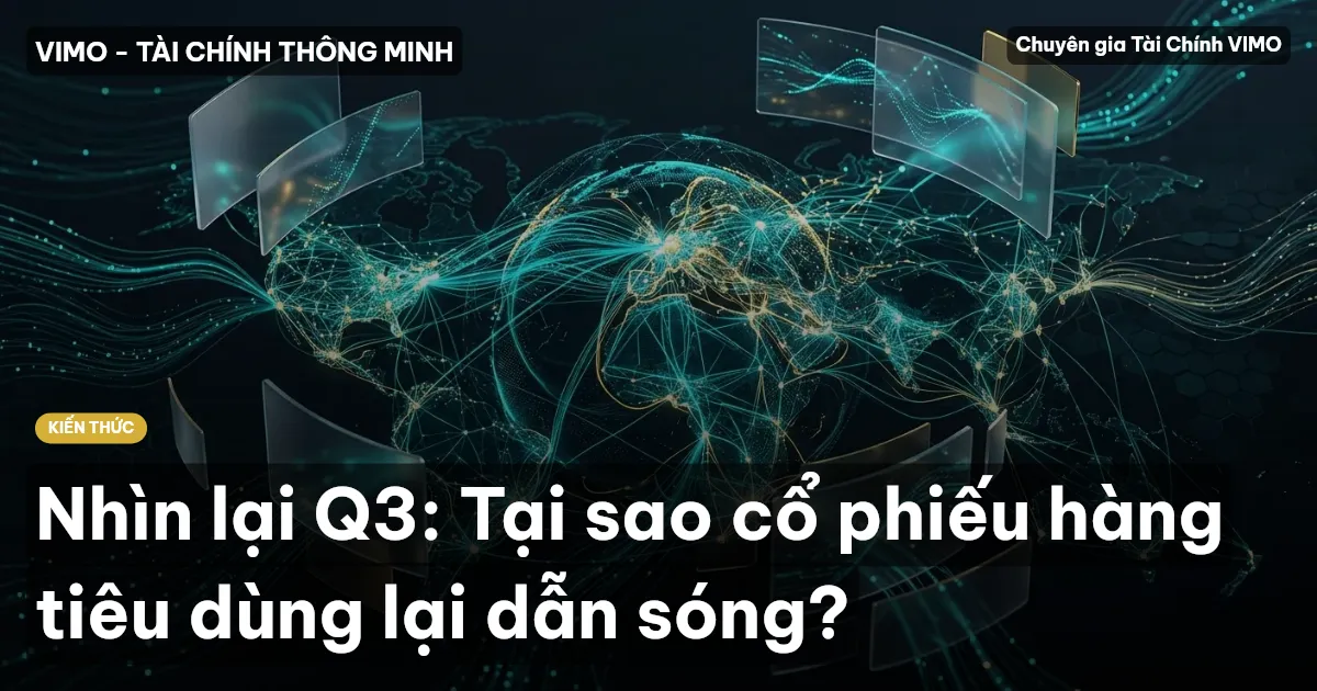 Nhìn lại Q3: Tại sao cổ phiếu hàng tiêu dùng lại dẫn sóng?