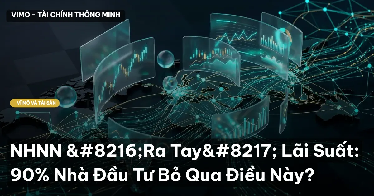 NHNN ‘Ra Tay’ Lãi Suất: 90% Nhà Đầu Tư Bỏ Qua Điều Này?