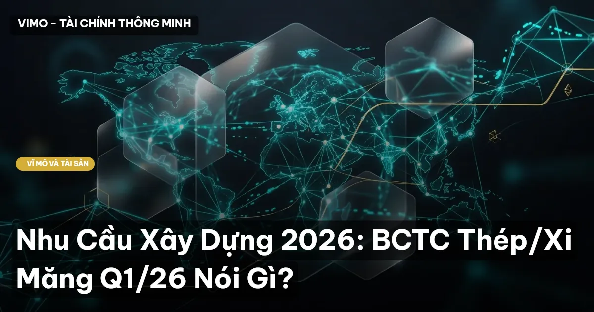 Nhu Cầu Xây Dựng 2026: BCTC Thép/Xi Măng Q1/26 Nói Gì?