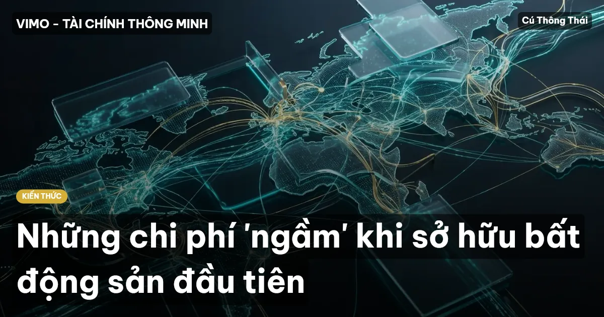 Những chi phí 'ngầm' khi sở hữu bất động sản đầu tiên
