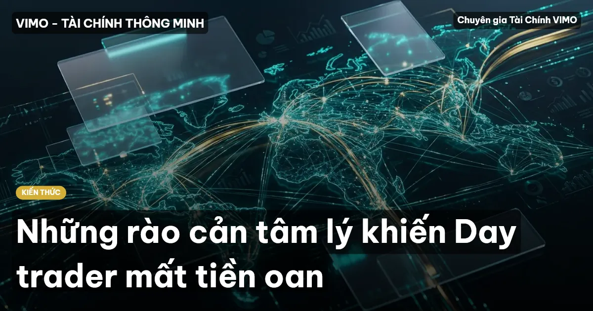 Những rào cản tâm lý khiến Day trader mất tiền oan