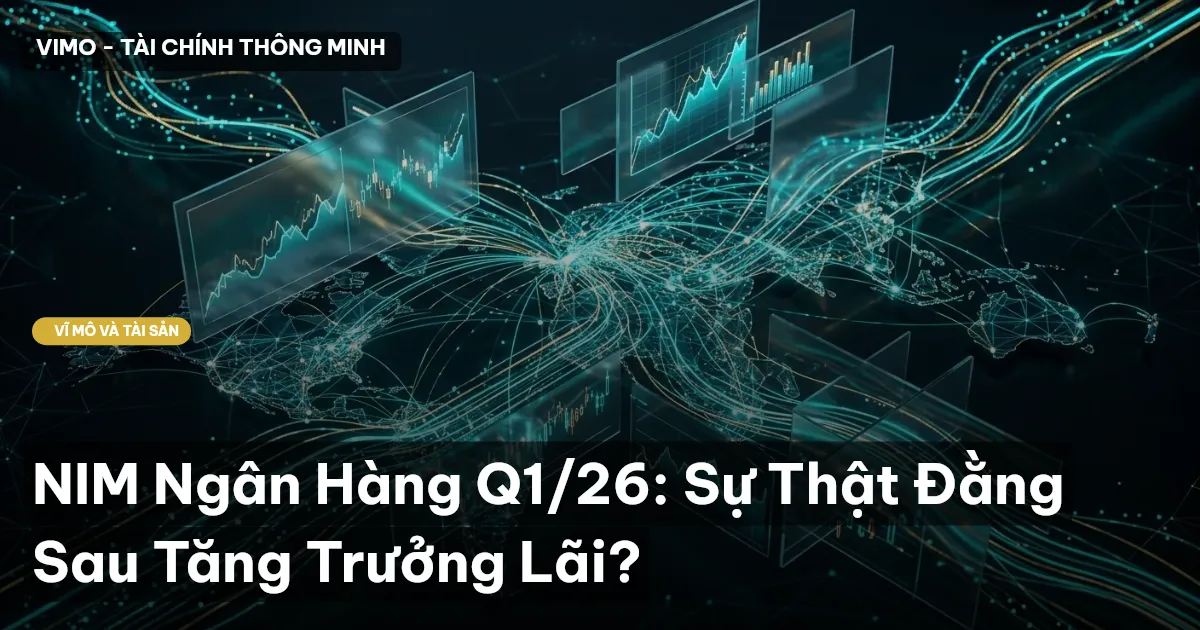 NIM Ngân Hàng Q1/26: Sự Thật Đằng Sau Tăng Trưởng Lãi?