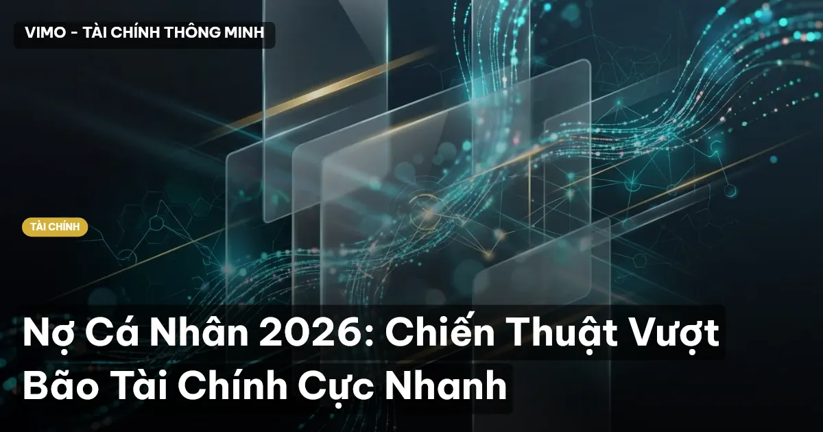 Nợ Cá Nhân 2026: Chiến Thuật Vượt Bão Tài Chính Cực Nhanh