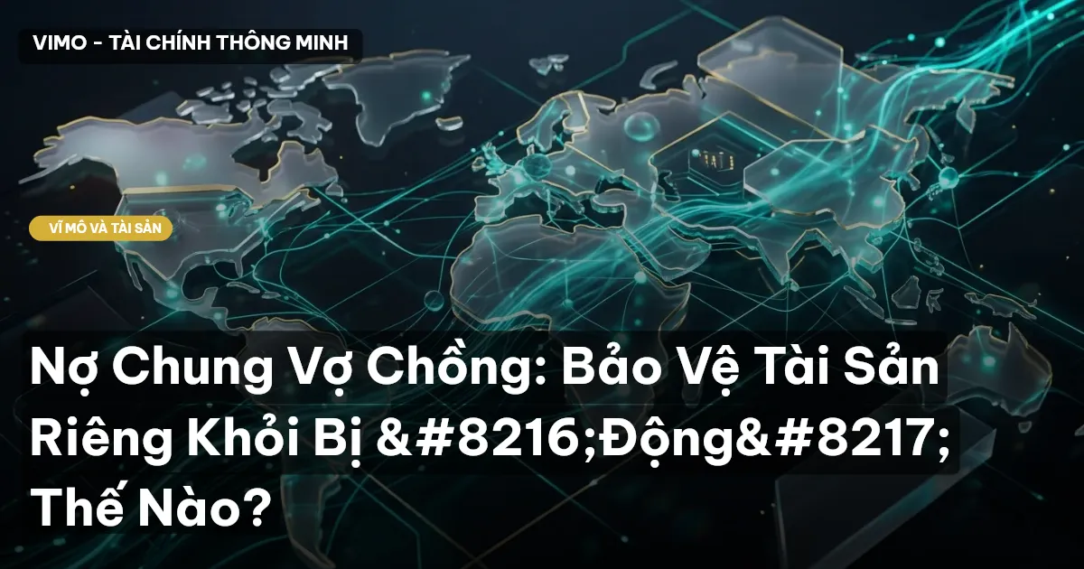 Nợ Chung Vợ Chồng: Bảo Vệ Tài Sản Riêng Khỏi Bị ‘Động’ Thế Nào?
