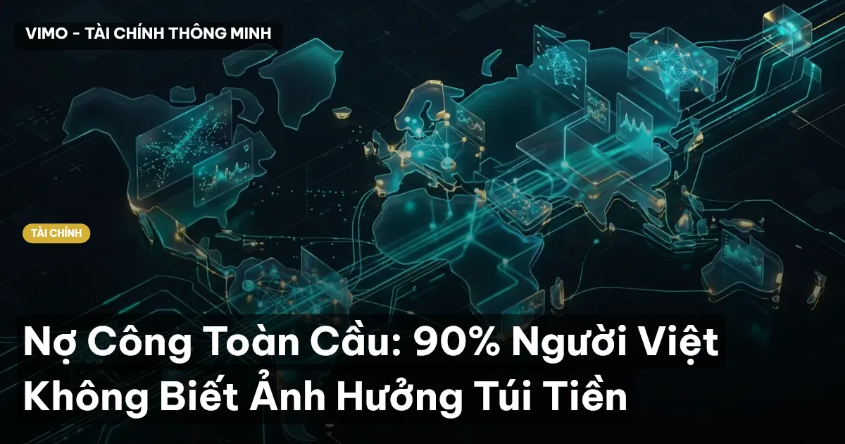 Nợ Công Toàn Cầu: 90% Người Việt Không Biết Ảnh Hưởng Túi Tiền